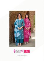 Ready to dispatch designer kurti pant dupatta set for women