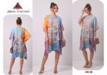 Trendy women kurti set with digital print and belt free size M to 3XL wholesale