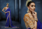 Kimora Masakali 5663 saree heavy embroidered border detail view