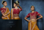 Kimora Masakali 5669 readymade blouse saree with heavy work design