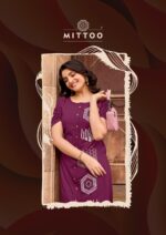 Beautiful cotton thread work kurti set suitable for daily wear