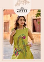Pocket style dhabu cotton kurti set MITTOO Udaan design 6 detail