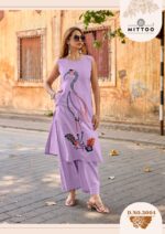 MITTOO Udaan kurti set design 6 cotton fabric with embroidery work