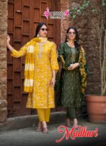 Wholesale ladies kurti pant set with exclusive pocket pant design