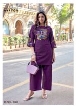 Mittoo Rang Vatika Design 4 kurti pocket design in dhabu cotton fabric