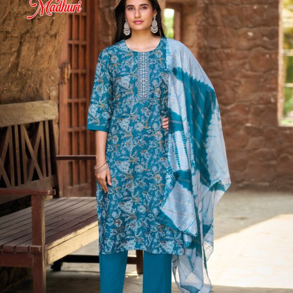 MYSTIC 9 Ahmedabad latest ethnic wear kurti pant dupatta set