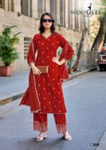 WOOGLEE Kalavati catalogue ethnic wear suit set 4 designs full outfit view