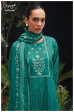 Ganga Jivanshi 4734 stylish printed cotton suit set with premium finish