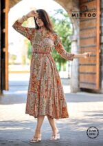 Wholesale ladies casual wear rayon top by MITTOO Belt Vol 26