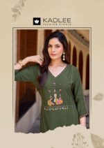 Women's ethnic rayon kurti latest design