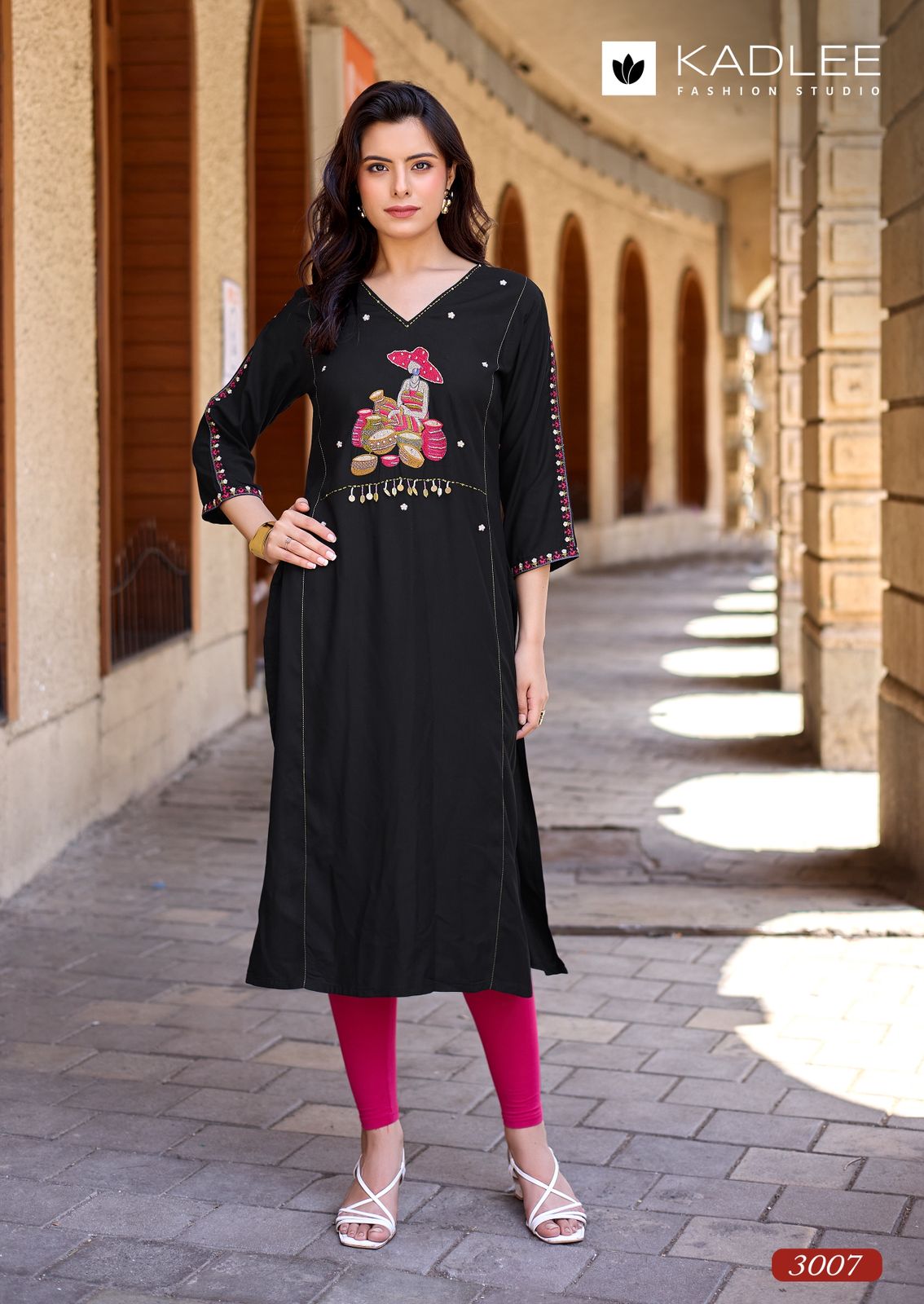 KADLEE Yashvi Vol 2 Handwork Kurti Set Wholesale rayon kurti collection from Surat