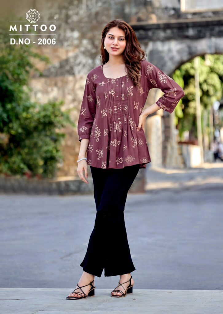 Upgrade Your Boutique with Stylish MITTOO Rayon Print Kurtis
