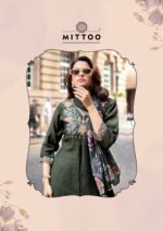 Premium MITTOO Aarzoo ethnic wear suit with Chanderi print dupatta