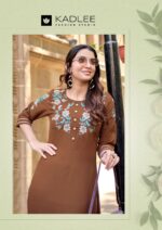 Beautiful handwork rayon kurti for women available in sizes S to 3XL