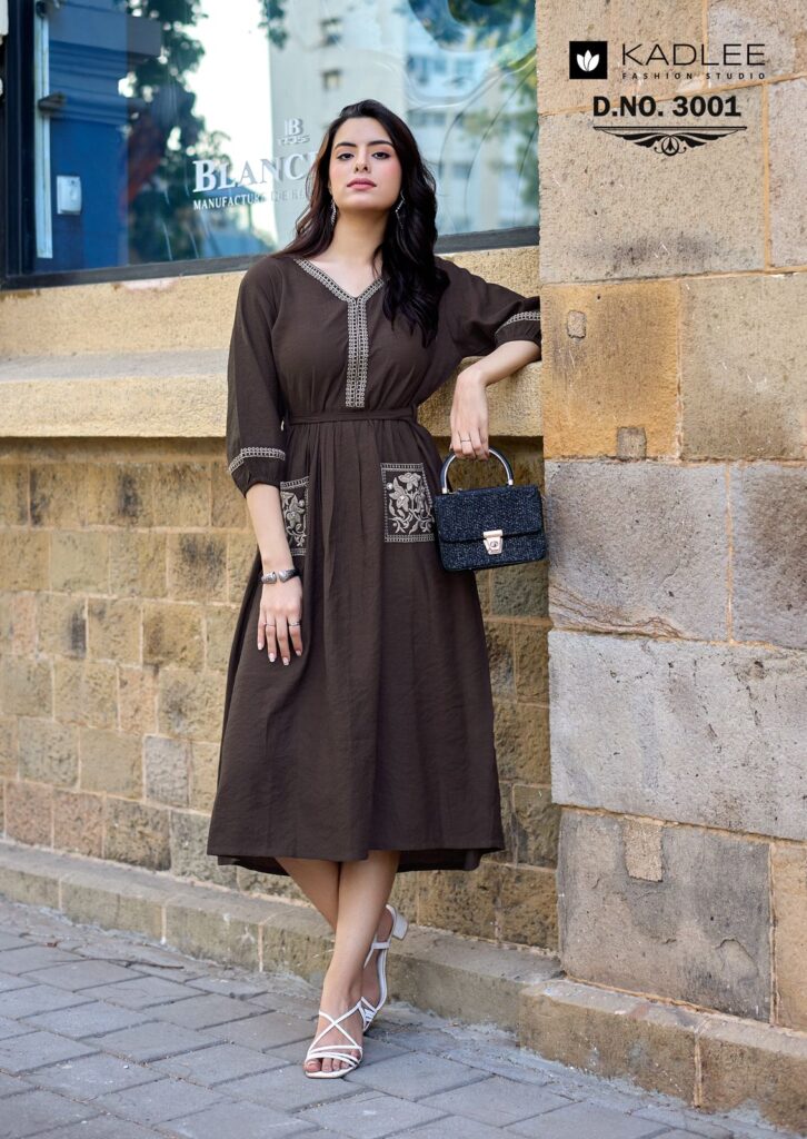 Viscose Weaving Kurti Wholesale
