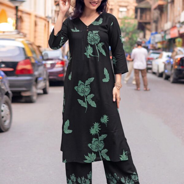 KADLEE Heer Vol 2 Rayon Print Kurti Set for Women | Wholesale Ready Stock