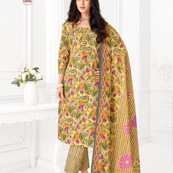 MAYUR CREATION – BULBUL VOL 6 Pure Cotton Printed Kurti Pant Set | Wholesale Supplier from Surat