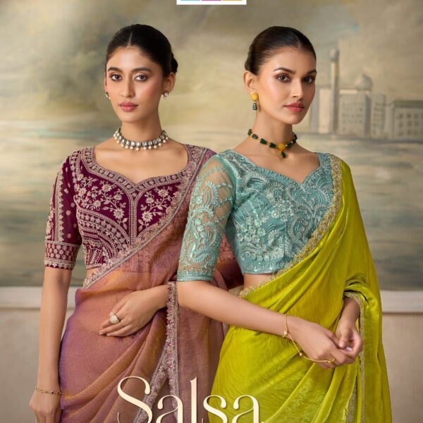 TFH Salsa Style 6 Designer Party Wear Saree Collection | Wholesale Saree Supplier India