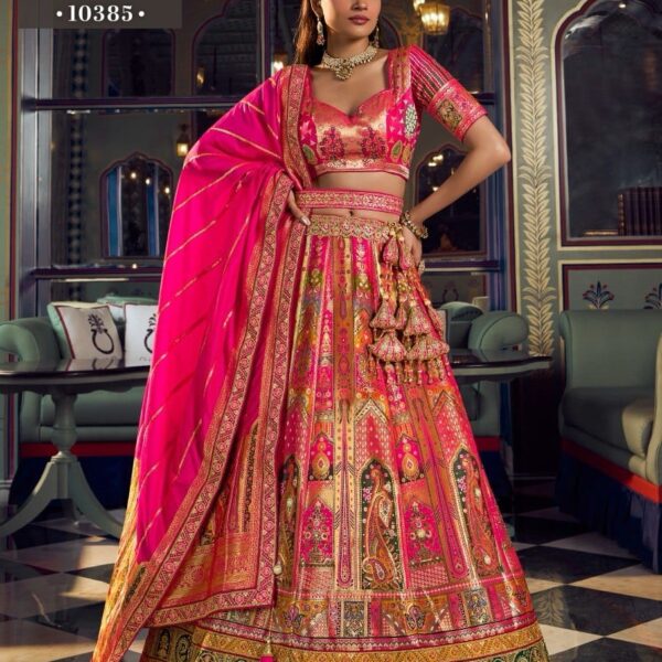 Royal Vrindavan Vol 73 Premium Banarasi Silk Lehenga Choli