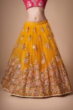 Designer lehenga choli for wedding and reception wear