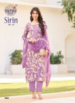 Sirin Vol 9 top bottom and dupatta ethnic suit set
