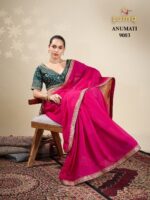 Suma Anumati premium embroidery border saree